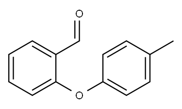 2-对-甲苯基氧苯甲醛, 19434-35-6, 结构式