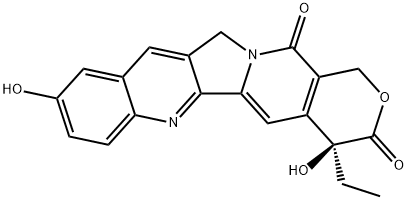 10-羟基喜树碱, 19685-09-7, 结构式