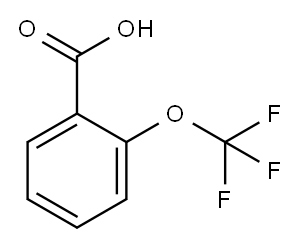 2-三氟甲氧基苯甲酸, 1979-29-9, 结构式