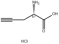 L-Propargylglycine HCL Structure