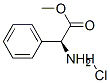 (R)-(-)-2- 苯基甘氨酸甲酯, 19883-41-1, 结构式