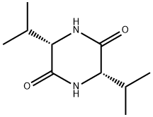 CYCLO(-VAL-VAL), 19943-16-9, 结构式