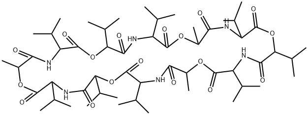缬氨霉素, 2001-95-8, 结构式