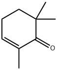 2,6,6-trimethylcyclohex-2-en-1-one Structure