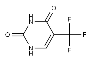 5-(trifluoromethyl)-1H-pyrimidine-2,4-dione Structure