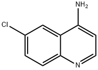 4-AMINO-6-CHLOROQUINOLINE Structure