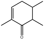 2,5,6-trimethylcyclohex-2-en-1-one Structure