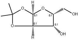 1,2-O-异亚丙基-alpha-D-呋喃木糖 结构式