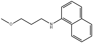 N-(3-methoxypropyl)naphthalen-1-amine Structure