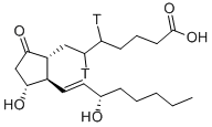 PROSTAGLANDIN E1-[5,6-3H(N)] Structure