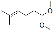 6,6-dimethoxy-2-methylhex-2-ene Structure