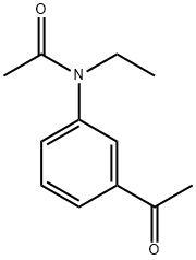N-(3-Acetylphenyl)-N-ethylacetaMide Structure