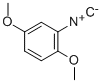 Benzene, 2-isocyano-1,4-dimethoxy- (9CI) Structure