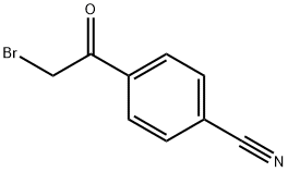 4-(2-Bromoacetyl)benzonitrile Struktur