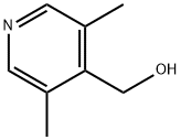 3,5-二甲基吡啶-4-甲醇, 201286-63-7, 结构式