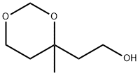 4-(2-Hydroxyethyl)-4-methyl-1,3-dioxane Structure