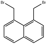 1,8-BIS(BROMOMETHYL)NAPHTHALENE Structure