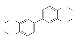 4-(3,4-dimethoxyphenyl)-1,2-dimethoxy-benzene Structure