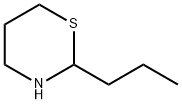 Tetrahydro-2-propyl-2H-1,3-thiazine Structure