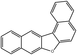 ジナフト[2,1-b:2′,3′-d]フラン 化学構造式