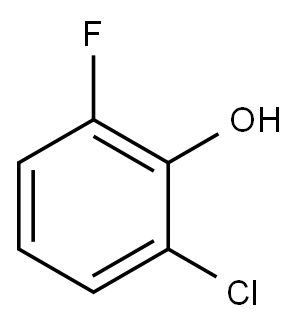 2-Chloro-6-fluorophenol Structure
