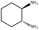 (1R,2R)-(-)-1,2-シクロヘキサンジアミン 化学構造式