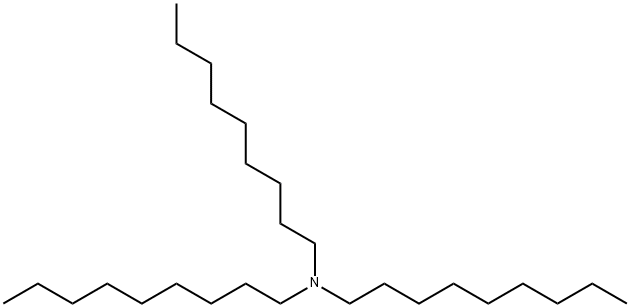 TRI-N-NONYLAMINE Structure