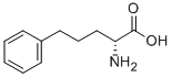 D-2-AMINO-5-PHENYL-PENTANOIC ACID Structure
