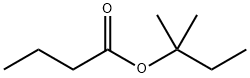 Butanoic acid tert-amyl ester Structure