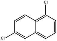 1,6-dichloronaphthalene Structure