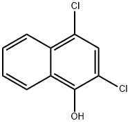 2,4-二氯-1-萘醇, 2050-76-2, 结构式