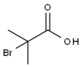 2-Bromo-2-methylpropionic acid Structure