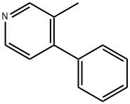 3-METHYL-4-PHENYLPYRIDINE Structure