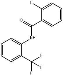 2-Fluoro-N-[2-(trifluoroMethyl)phenyl]benzaMide, 97% Structure
