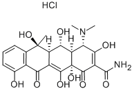 オキシテトラサイクリン塩酸塩 化学構造式