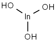 トリヒドロキシインジウム(III) 化学構造式