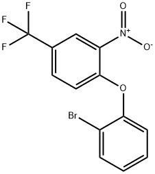 2-BROMO-2'-NITRO-4'-(TRIFLUOROMETHYL)DIPHENYL ETHER Structure