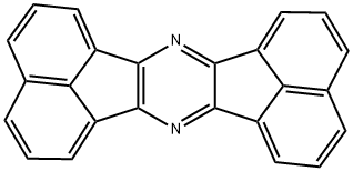Diacenaphtho[1,2-b:1',2'-e]pyrazine Structure