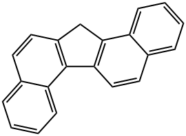 13H-ジベンゾ[a,g]フルオレン 化学構造式