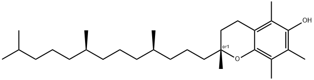 维生素E, 2074-53-5, 结构式
