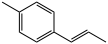(E)-1-(4-Methylphenyl)propene Structure