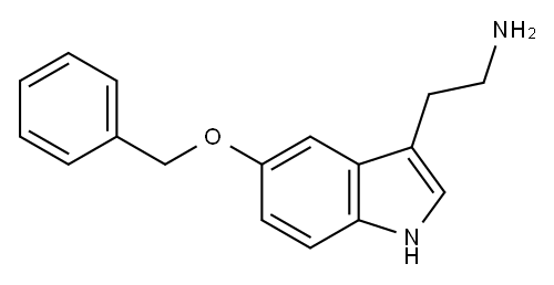 2-(5-BENZYLOXY-1H-INDOL-3-YL)-ETHYLAMINE Structure