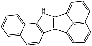 13H-Acenaphtho[1,2-b]benz[g]indole 结构式