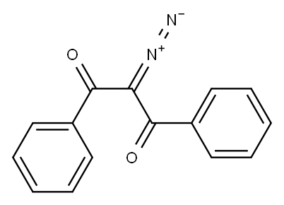 2-Diazo-1,3-diphenyl-1,3-propanedione Structure