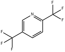 2,5-双(三氟甲基)吡啶 结构式