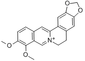 黄莲素, 2086-83-1, 结构式