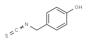 4-Hydroxybenzyl Isothiocyanate Structure