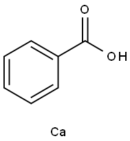 Calcium benzoate  Structure