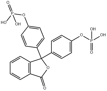 二磷酸酚酞, 2090-82-6, 结构式
