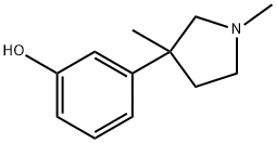 3-(1,3-Dimethyl-3-pyrrolidinyl)phenol Structure
